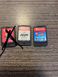 Nintendo Switch 遊戲卡帶 - Super Mario Odyssey, FC24, LEGO 電影