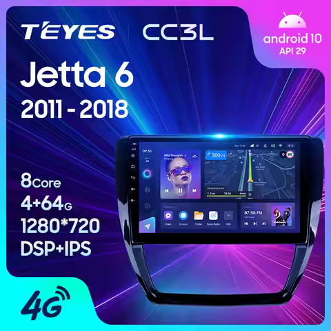 TEYES CC3L WIFI For Volkswagen Jetta 6 2011 - 2018 Car Radio Multimedia Video Player Navigation ster
