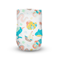 Offspring Fashion Baby Diapers Tape M (336pcs) [8 Packs]