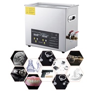 Electric Ultrasonic Cleaning Machine 6L Digital Ultra Sonic Cleaner Timer High Frequency Vibration 4