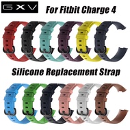 Soft Silicone Bracelet Strap for Fitbit Charge 4 Quick Release Wristband Strap Loop for Fitbit Charge 3/3 SE Replacement Band Clasp