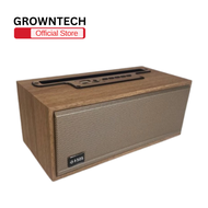 Loa Gỗ Bluetooth XM-505 có khe để điện thoại kết nối nhanh chóng loa phát nhạc hay pin trâu