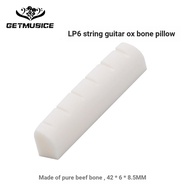 LP6 String Electric Guitar Bone Nut Six String Electric Guitar Accessories 6 String Nut Bone Nut 42 