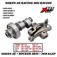 Camshaft Camshaft Camshaft AH1 Racing T1 T2 Set Trigger Roller RRA 13mm Mio Sporty/Smile Soul Fino N