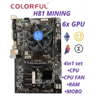 Motherboard 6 GPU Set