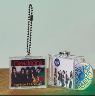 NEWJEANS HOW SWEET CD CASE KEYRING鎖匙扣 （團體）(RABBIT)