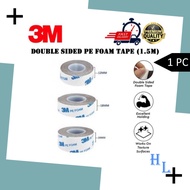 3M Double Sided Foam Tape 1.5M 12MM 18MM 24MM