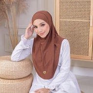 🔥FAV🔥INSTANT SYRIA PLAIN SIZE M,L,XL & 2XL IRONLESS (PART 1) MATERIAL MOSSCREPE TUDUNG INNER BIDANG 