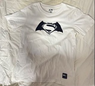 Batman V Superman White T Shirt 蝙蝠俠 超人 白色Tee Beast Kingdom 野獸國 MADE IN TAIWAN