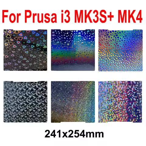 Build Plate for Prusa MK4 PEI Sheet Double Sided 3D Printing PEO PET Hot Bed for Prusa i3 MK3 MK3S+ 