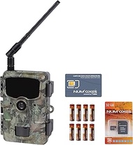 NUM'AXES Pack Trail Camera PIE1061 + Batteries (x8) + 32 GB SD Card