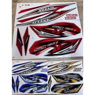 Stiker Sticker body Stripe Cover set (1) Suzuki Axelo