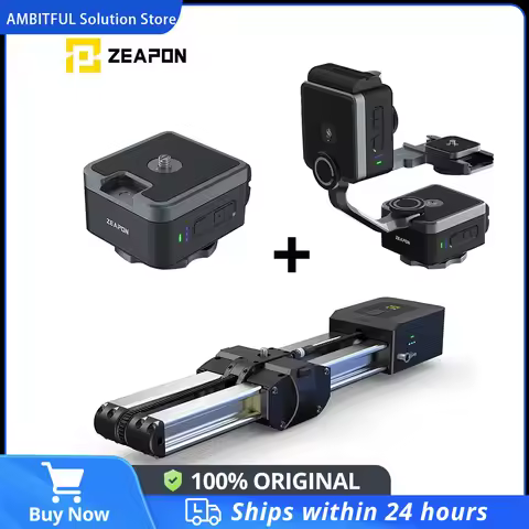 ZEAPON PS-E1 PD-E1 PONS Motorized Pan Head The Horizontal Load Up To 50 kg Single Axis Double Axis L