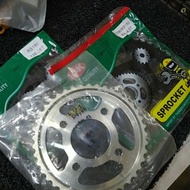 Sprocket 428 RS 150 Front and Rear