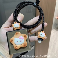 Cute Little Star For cable protection sleeve fast charger 20W charger head 14 plus suitable for iPho