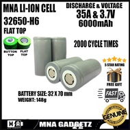 MNA LITHIUM ION CELL H6 32650 3.2V 10A 6000MAH 5000MAH FLAT TOP RECHARGEABLE LIFEPO BATTERY CELL