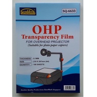 20 sheets of A4 SureMark SQ-6633 OHP Transparency Film