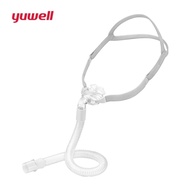 มาสก์ Cpap หน้ากากครอบจมูก YP-01 YUWELL หน้ากากหยุดหายใจขณะหลับปากและตัวปิดจมูกพร้อมหมวกสำหรับเครื่อ