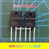 2pcs 5pcs Original 60R580PS TO-220F MMF60R580PS TO220F 8A/650V N-channel MOSFET Transistor New Origi