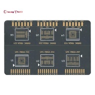 Flash 64 BGA ISP Board Flash 64 FBGA EMMC/FBGA 153 254 221 UFS/FBGA 153 254 297 Support for F64 Lite