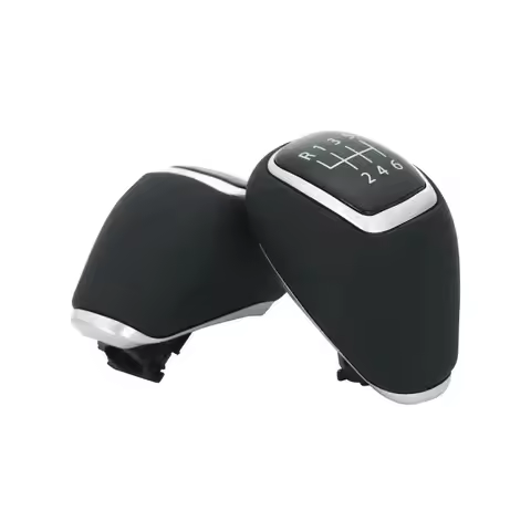 New Car Accessories Leather 6-speed Gear Shift Knob for Tucson TL I30 I20 Getz Venue Elantra AD Acce