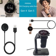【Wireless】 Gen 4 Charger Gen 5 6 Replacement Wireless Charging Dock For Fossil Charging Stand Emporio With Charging Cable 100cm