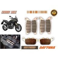 HONDA CB500 X CB500 F CB500 R BRAKE PADS SINTERED LONG LIFE TOP QUALITY MOTORSPORT
