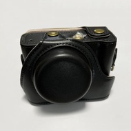 Roadfisher PU Leather Camera Bag Pouch Protect Case Cover Base Belt For Sony ZV10 ZV1 ZVE10 RX100 A5