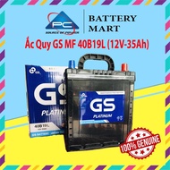 Battery 12V-35Ah, Car Battery GS MF 40B19L/R/L(S)