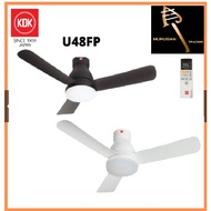 KDK U48FP 48" DC Motor Ceiling Fan with LED Light and Remote READY STOCK