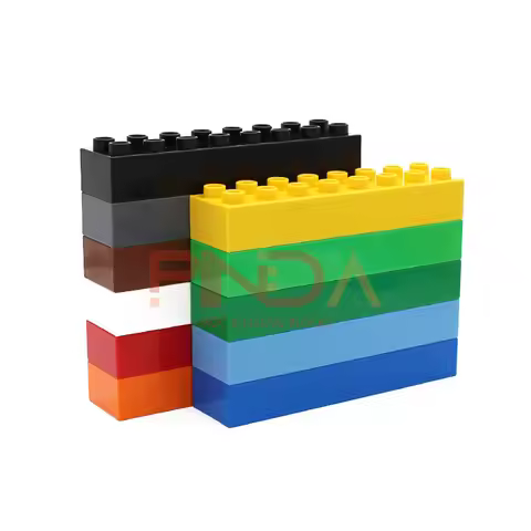 2x8 3pcs/lot Big Brick DIY Classic Education Building Blocks Compatible With Lego Large Bricks Plast