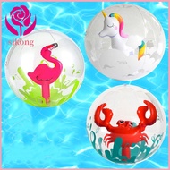 SIKONG พอง กลางแจ้ง สำหรับเด็กผู้ใหญ่ ของเล่นเด็ก ลูกบอลชายหาด สระว่ายน้ำ เกมลอยน้ำ