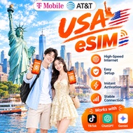 【Vantage】USA eSIM |  T-Mobile Official eSIM |  Unlimited Data + Phone Number | Free Call Credit | Tr