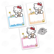 Roadtax Cover Kucing Cute KITTY Pelapik Road Tax Malaysia Car Sticker Kereta
