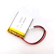 Rechargeable 3.7V Li Lipo Lithium Polymer Ion Battery Pack with 2 Pin 2.0mm/1.25mm JST Connector (40