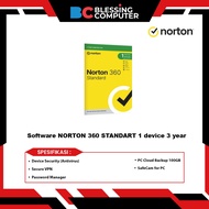 NORTON 360 STANDARD 1 device 3 year Software