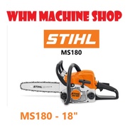 [Ready Stock] MESIN POTONG POKOK STIHL MS180 18" MS-180 CHAIN SAW MS170 16" MS-170 Chainsaw