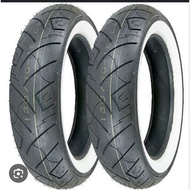 TYRE SHINKO SR777 WHITE WALL SIZE:150/90-15,170/80-15, 180/70-15.