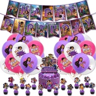 Magic Full House Theme Latx Balloon Animated Encanto Party Supplies Balloons Happy Birthday banner C