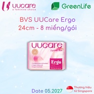 UUcare Ergo daytime sanitary napkins 24cm 8 pieces/package