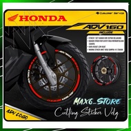 Honda ADV160 Rim Sticker Styling Reflective Strips Front and Back Wheel Rim Sticker ADV 160 Decals W
