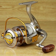 Reel Pancing Metal YUMOSHI REELSKING Spinning 12 Ball Bearing EF 1000 2000 3000 4000 5000 6000 9000