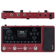 Mooer | Mooer Ge150 Pro Li Red - 9Hr Battery Multi-Effects Pedal 4 Footswitches Ir Loader Usb-C Inte