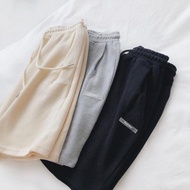 Ozy elastic shorts 3 colors BLACK/BEige/GRAY - unisex men and women Jaystoree