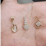 02 FANCY PENDANT VARIATION ZIRCON GRADE 375 8K