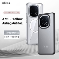 Wlons Four Corner Shockproof Phone Case for iQOO 13 Anti-fall Protection Back Cover