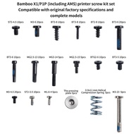 Screw Spring Fixing Set 3D Printer Accessories for Bambu X1/P1P/AMS
