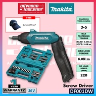 MAKITA DF001DW 3.6V In-Line Cordless Screw Driver