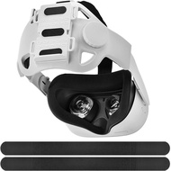สายรัดหัวกะทิสำหรับสายรัดหัว Quest3พร้อมที่ใส่แบตเตอรี่อุปกรณ์เสริม VR แถบคาดศีรษะที่อัพเกรดใช้พลังงาน