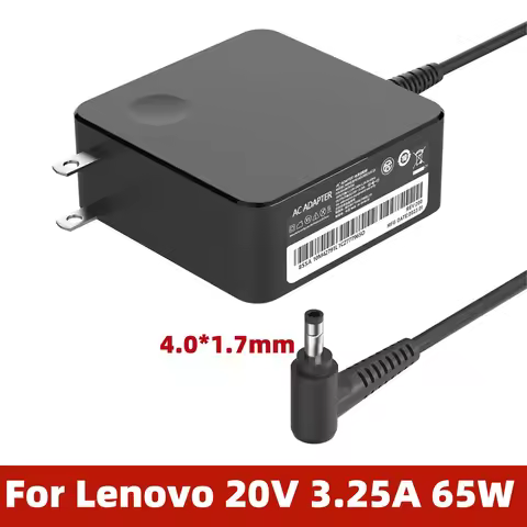 65W 20V 3.25A Laptop Charger For Lenovo IdeaPad Flex 3 4 5,V14V15V17,1470 1580 1130,110 310 320 330s